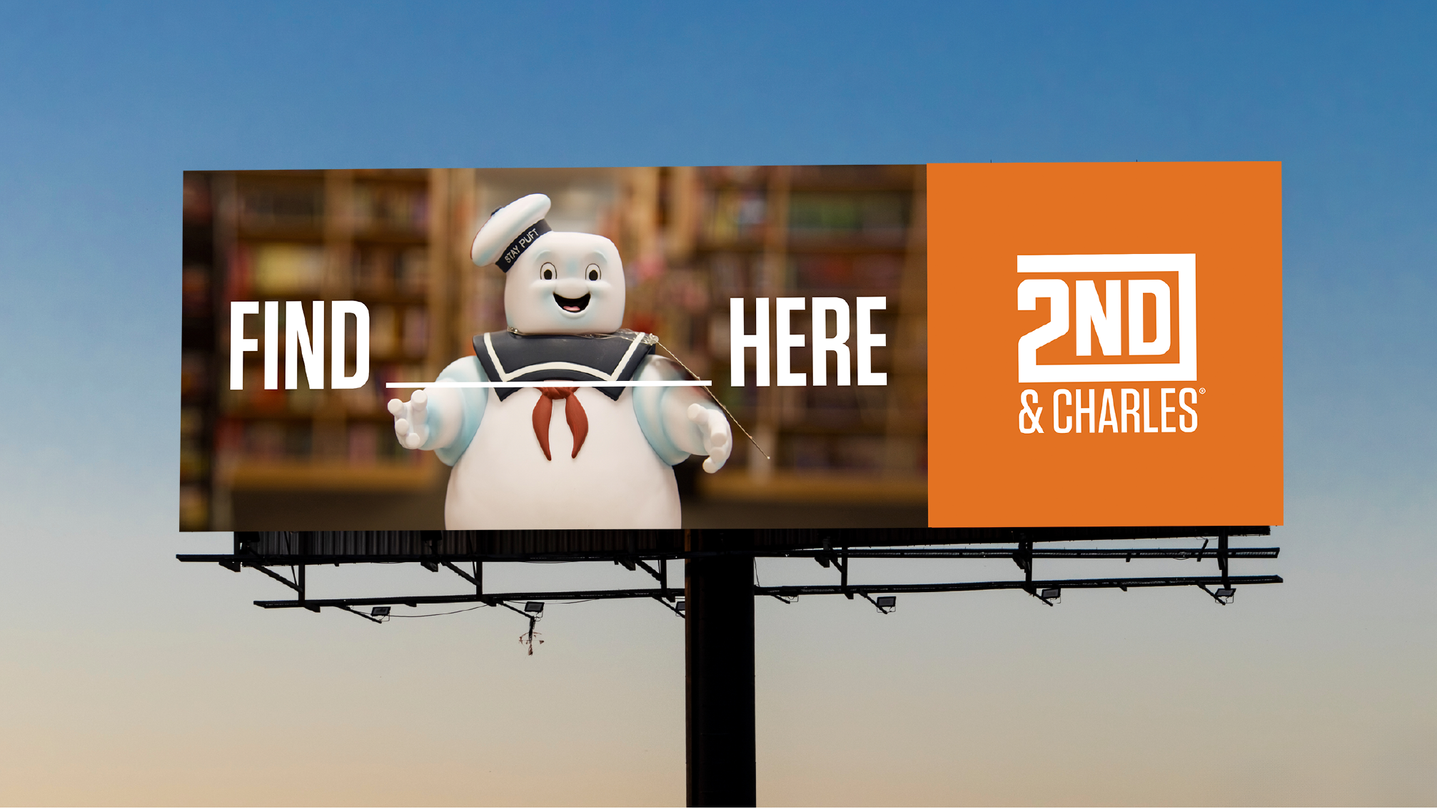 2nd & Charles Stay-Puft Marshmellow Man find here.