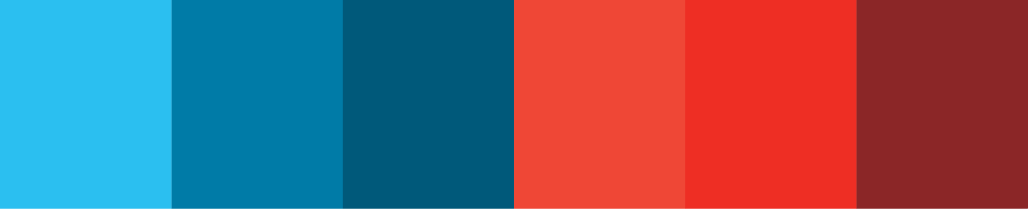 Alabama Aerospace Aviation HS color palette.