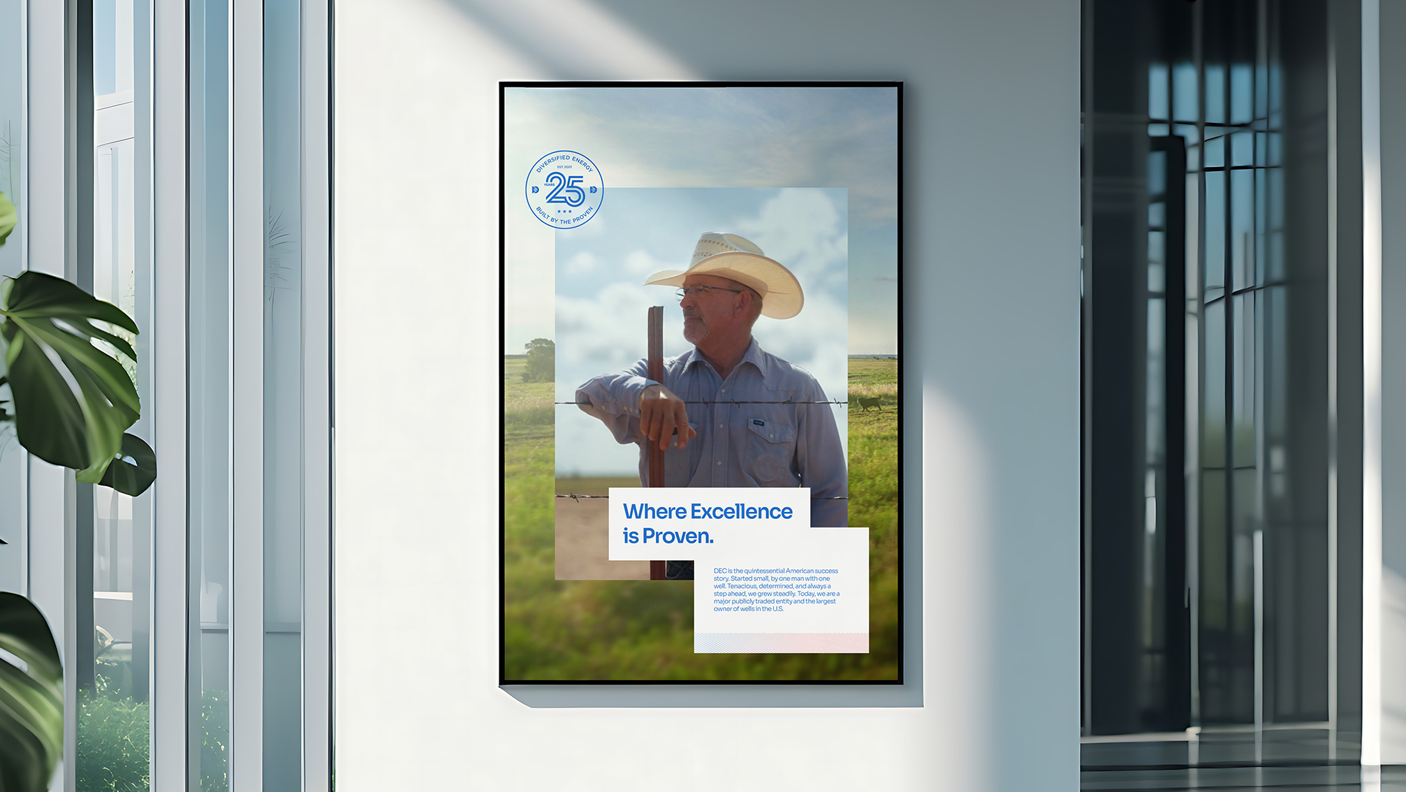 Diversified Energy poster.