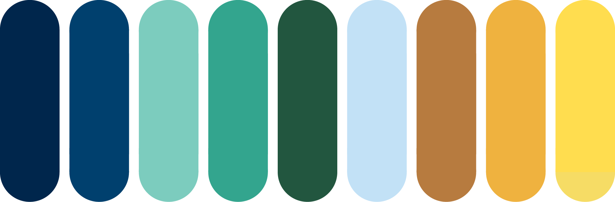 Fortera Credit Union color palette.