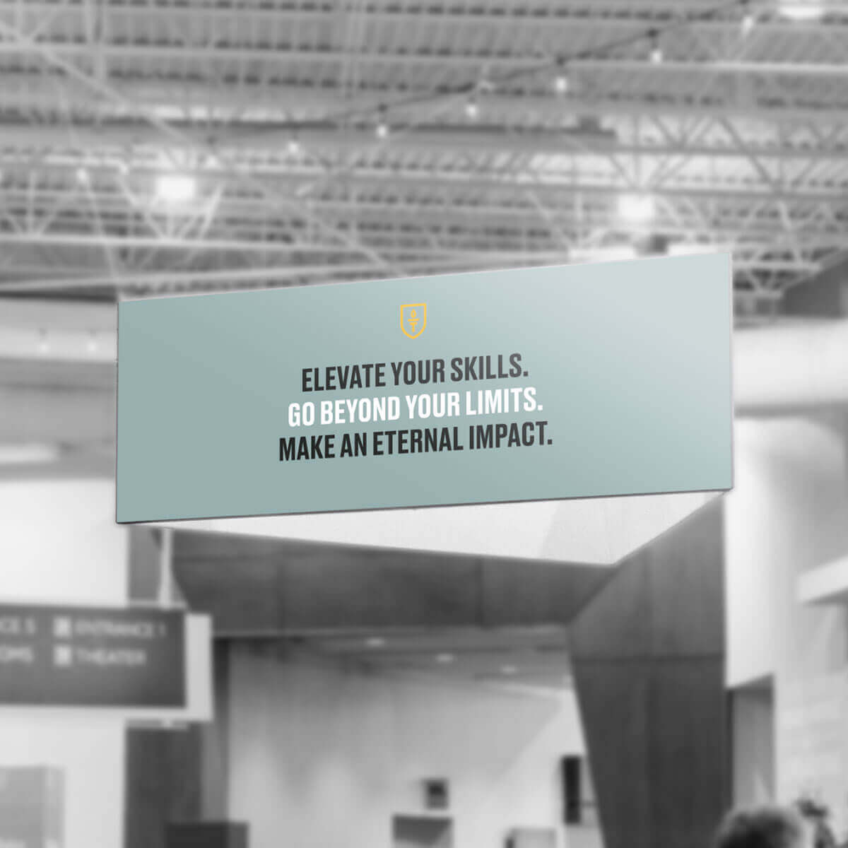 Impact Leadership Conference Signage