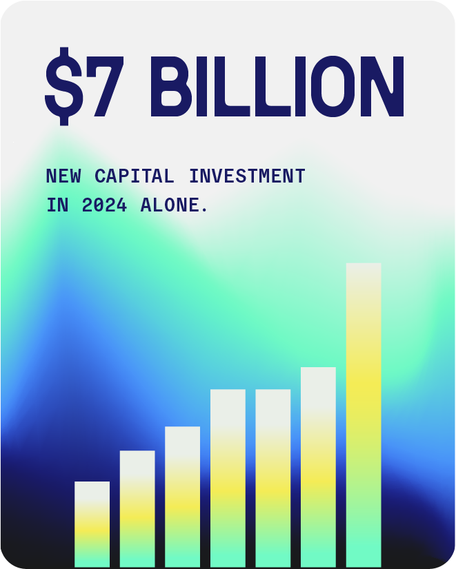 I'm Staying $7 Billion New Capital Investment